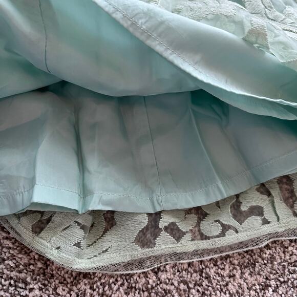 Nanette Lepore light green sleeveless a-line midi dress size 6 - Picture 6 of 14